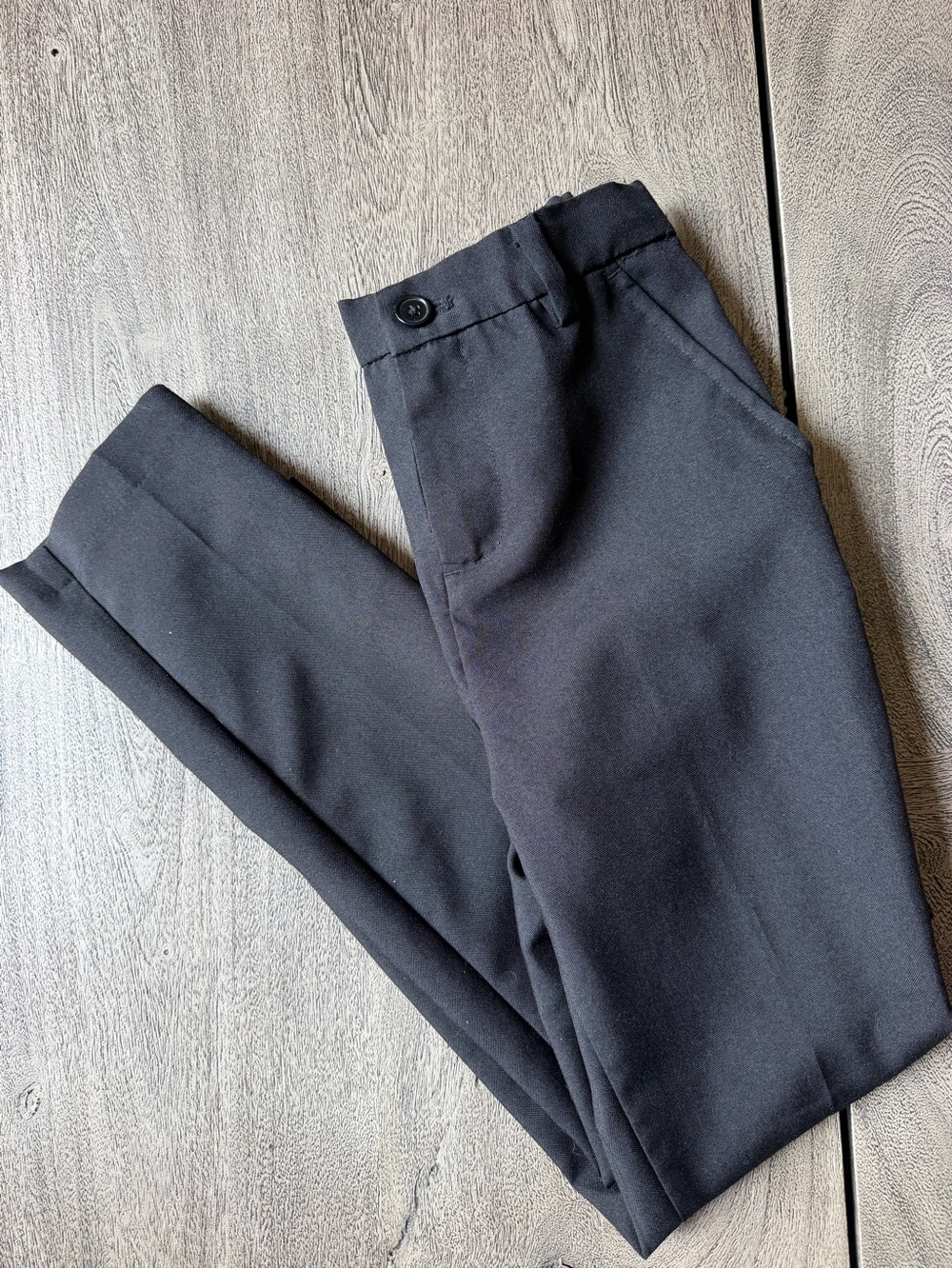 H&M Black slim suit pant